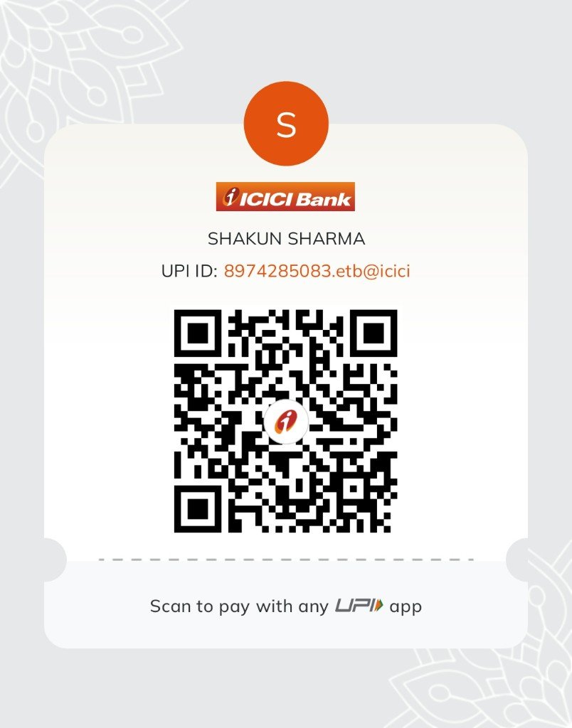 ShadiGiva UPI QR code